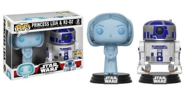 Funko 圣地亚哥漫画展 莱娅公主全息 & R2-D2 [SDCC] SDCC 2017 Exc — 第 1/1 张图片
