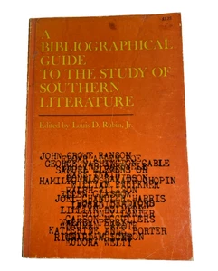 A Bibliographical Guide to the Study of Southern Literature — First Edition — Re - Bild 1 von 3