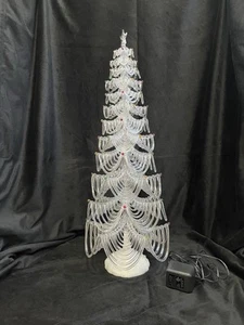 All The Glimmerings Iluminado Árbol de Navidad JC Penneys Acrílicos Brillo Decoración - Imagen 1 de 9