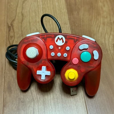 Nintendo gamecube switch wii controller mario red GC - Image 1 of 4