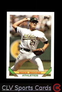 Baseball sports Topps Mike Moore Oakland Athletics Near Mint or Better - Picture 1 of 2
