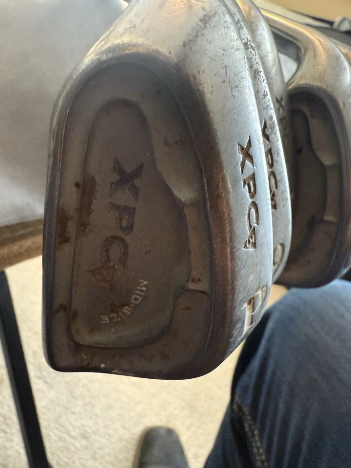 Juego de hierros medianos Golfsmith XPC3 3-SW 9 palos varillas de acero para diestros Foto 1 de 3