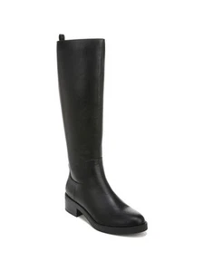 LIFE STRIDE Womens Black Blythe Round Toe Block Heel Zip-Up Boots Shoes 5 M - Picture 1 of 8