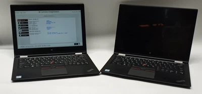 Lot (2) Lenovo ThinkPad Yoga 260 TOUCH i5-6300U@2.40 8GB/128GB M.2 No OS GE218!* - Image 1 of 4