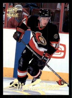 Pacific Paramount #125 1997-98 Marian Hossa novato radiocontrol Ottawa Senators Foto 1 de 2