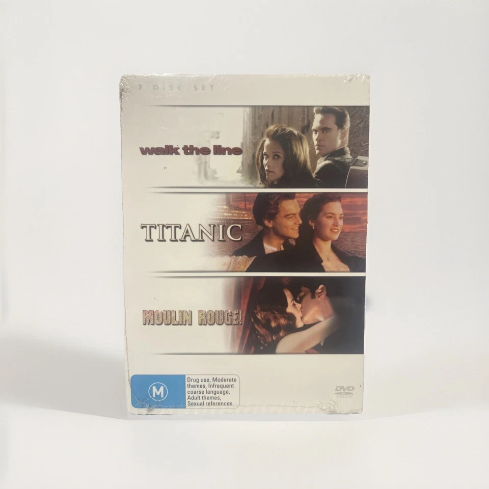 Walk the Line / Titanic / Moulin Rouge (DVD, 2005)