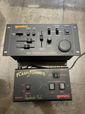 GEMINI 8-Second DIGITAL SAMPLER DS-8 & Gemini Flash Former Storage Unit Find - Image 1 of 4