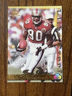 1996 Pacific Litho-Cel Litho-Proof /360 Jerry Rice #33 HOF - Imagem 1 de 4