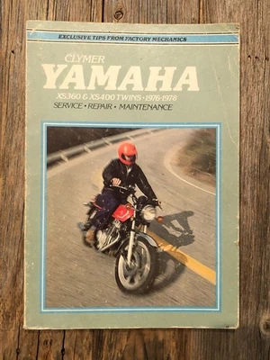 Manual de servicio del propietario Clymer - XS360 y XS400 Twin 1976-1978 ISBN: 0892871709 Foto 1 de 3