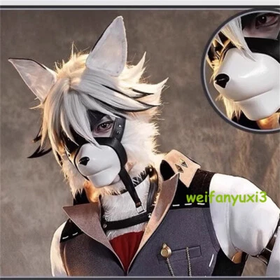Zenless Zone Zero Von Lycaon CosplayMan Wolf Brother Helmet Mask Cosplay Props - Image 1 of 4