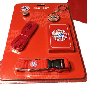 NEW OFFICIAL LOT OF 5  PIECES BAYERN MUNICH SOCCER FAN SET - Picture 1 of 9