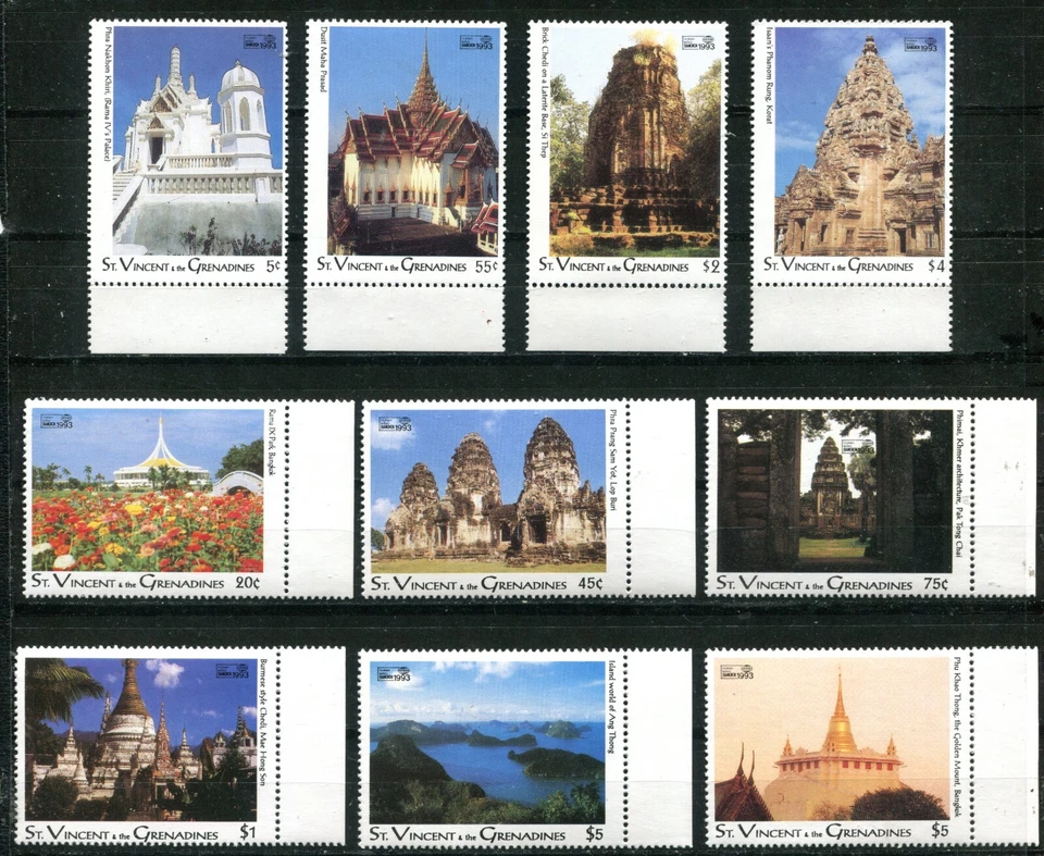ST. VINCENT 1993, HERITAGE MONUMENTS, ARCHITECTURE, FROM Scott 1929-1943, MNH - Image 1 of 1