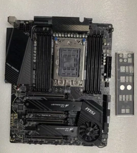 MSI TRX40 PRO 10G supports AMD 3960X 3970X 3990X CPU. TRX40 motherboard - Bild 1 von 1