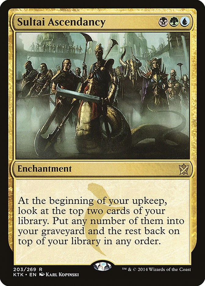 Khans of Tarkir Sultai Ascendancy MTG Magic the Gathering NM - Image 1 of 1