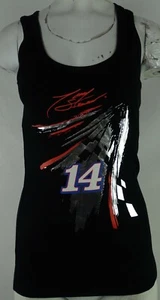 Camiseta sin mangas negra Tony Stewart Nascar #14 para mujer - Imagen 1 de 5