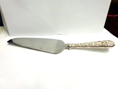 Servidor de pasteles/pasteles de plata esterlina Patt 1828 Kirk&Son talla 10,25 pulgadas LG sin iniciales Foto 1 de 4