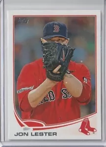 2013 Topps Boston Red Sox Team Set Card #BOS-R Jon Lester Boston Red Sox - Foto 1 di 1