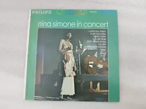 NINA SIMONE IN CONCERT LP Vinyl 1964 - Picture 1 of 3