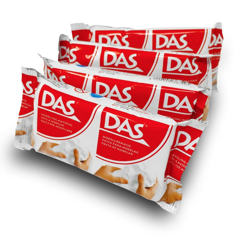 DAS Modelling Putty by Fila - 150g Packet of Air Drying Easy Mould Clay