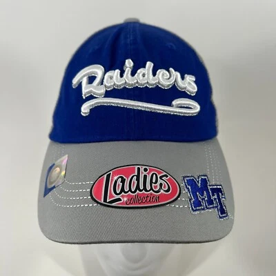Middle Tennessee Blue Raiders Snapback Mesh Hat Cap Ladies Womens  - Image 1 of 4