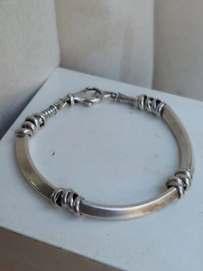 Daily Wear Jewelry 925 Sterling Silver Handmade Women Bracelet - Picture 1 of 1