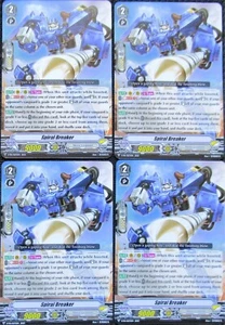 4x SPIRAL BREAKER   V-PR/0275EN  Cardfight  Promo - 4 MINT CARDS - Picture 1 of 1