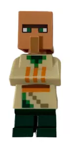 LEGO Villager (Agricoltore) 21160 Abito bioma del deserto minifigure Minecraft - Foto 1 di 2