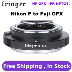 Fringer NF-GFX Auto focus Lens Adapter for Nikon F G D E Lens to Fujifilm GFX - Picture 1 of 10