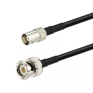 Superbat RG58 RF Coaxial BNC Female to BNC Male Pigtail 60CM Extension Cable - Picture 1 of 3