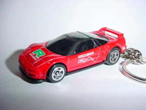 HOT 3D RED 1990 HONDA/ACURA NSX CUSTOM KEYCHAIN keyring key racing hot wheels - Picture 1 of 4