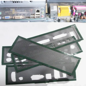 2x I/O Shield ohne Öffnung Rohling Backplate Schallwand für alle Motherboard Zum Selbermachen - Bild 1 von 4