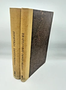 "COSTRUZIONI STRADALI ed IDRAULICHE - 2 Volumi" Baggi, UTET 1920 Politecnico - Picture 1 of 7