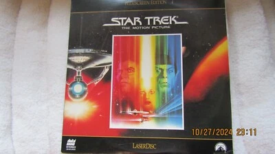 ©1991 Star Trek: The Motion Picture Special Wide Screen Version Stereo Laserdisc Foto 1 de 2