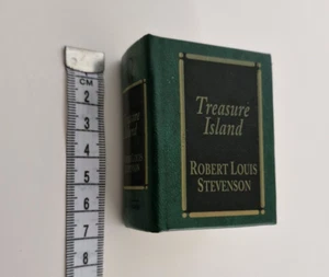 DEL PRADO MINIATURE BOOK TREASURE ISLAND by Robert Louis Stevenson - Picture 1 of 5