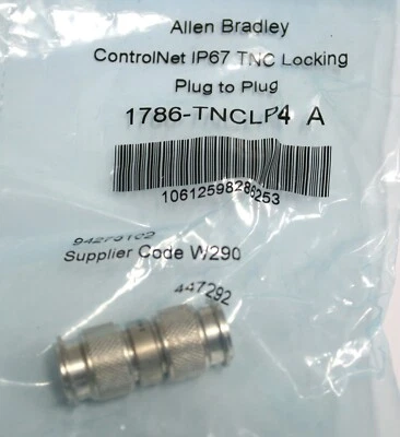 Allen-Bradley 1786-TNCLP4 Controlnet Plug to Plug Coaxial Media Connector lot 4 - Image 1 of 4