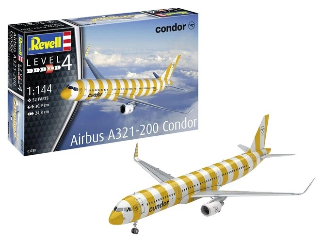 Revell 03788 - 1/144 Airbus A321-200 "Condor" - Nuovo - Immagine 1 di 1
