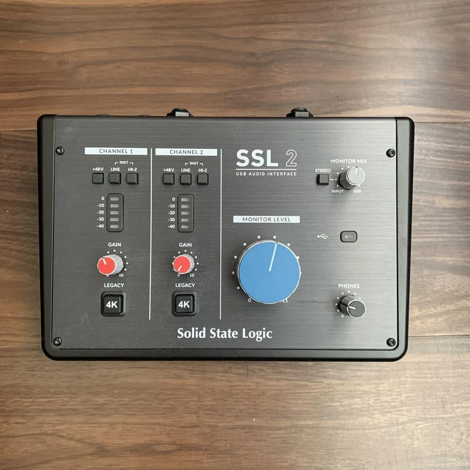 Solid State Logic SSL 2 USB MIDI Audio Interface 2 Channel 24 Bit - Image 1 of 1