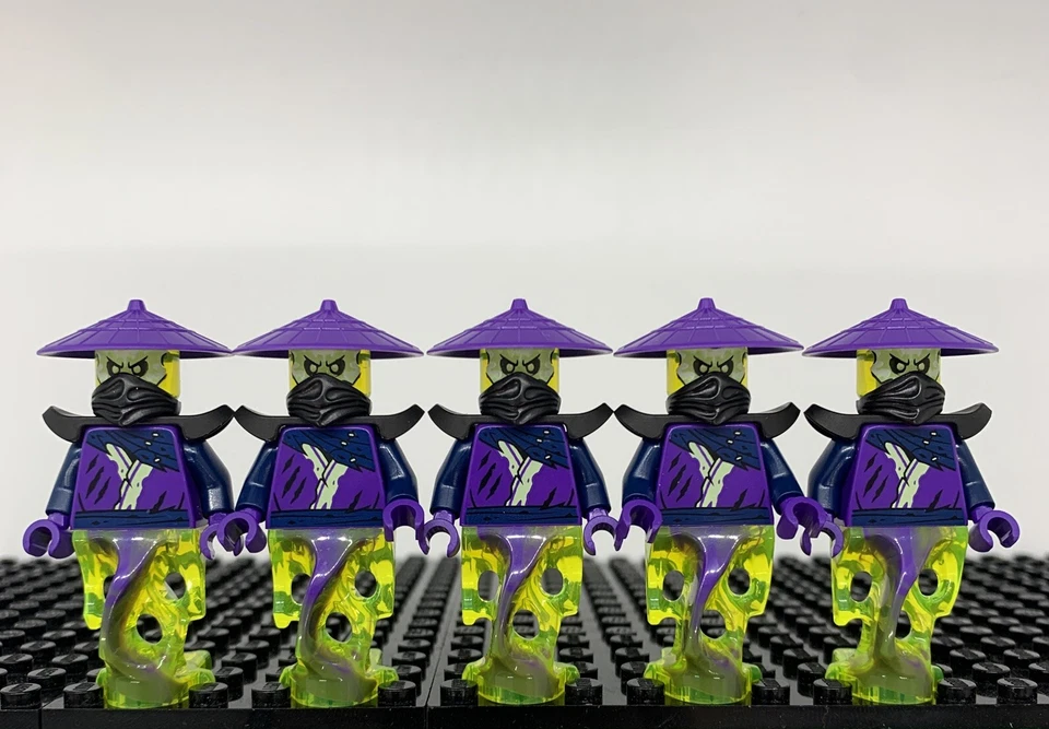 LEGO Ghoultar Fantasma Guerrero Calavera Máscara 71738 Ninjago Minifigura Lote de 5 Nuevo Foto 1 de 1