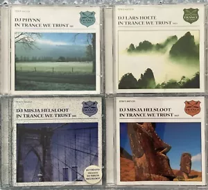 IN TRANCE WE TRUST - Set of Vol. 01, 03, 07, 11 - All Import CDs - VG Condition - Picture 1 of 3
