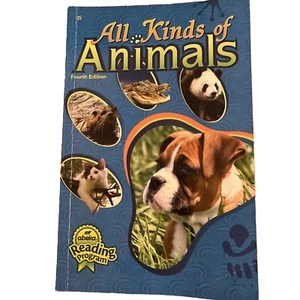 Abeka Reading Program All Kinds of Animals 2ndgr. homeschooling elementary 2i - Picture 1 of 2