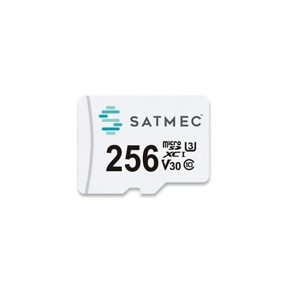 SATMEC MicroSD Card 256GB A1 U3 High  Speed - Image 1 of 2