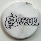 RARE Vintage early 1980s SAXON pin UK metal band button 1.25" pinback badge