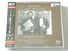 Gerhart Hetzel Last Sessions 3 SACD Hybrid TOWER RECORDS JAPAN