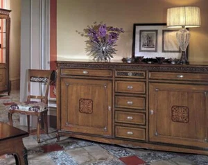Side Low Board Szafka Salon Półka Luksusowa designerska komoda Kredens Nowa - Zdjęcie 1 z 7