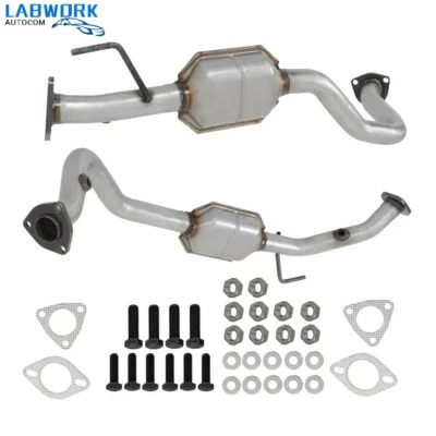 2PCS Catalytic Converter For Isuzu 1998-2002 Rodeo 1998-1999 Amigo 3.2L 16500 - Изображение 1 из 4