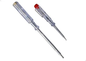 Voltage Tester 2 Pieces 100V - 250V Circuit Voltage Tester Pen - NEW UK - Picture 1 of 4