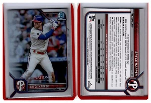 2022 Bowman National Base Refractor #BH Bryce Harper - Philadelphia Phillies - Bild 1 von 1