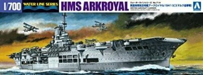 HMS Ark Royal 1941 -VS Bismarck - Plastikmodellbausatz im Maßstab 1:700 NEU a... - Bild 1 von 2