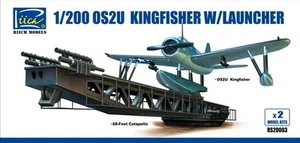 Kingfisher Ricich Models RS20003 1/200 OS2U-3 con lanzador (2 piezas) - Imagen 1 de 1