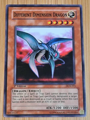 Different Dimension Dragon # DCR-015 Super Rare 1.Edition Dark Crisis EN N.M-M* - Bild 1 von 4
